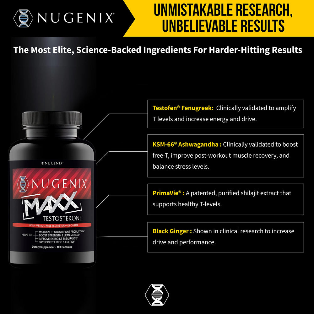 Nugenix Total-T Maxx gym setup suggests performance support