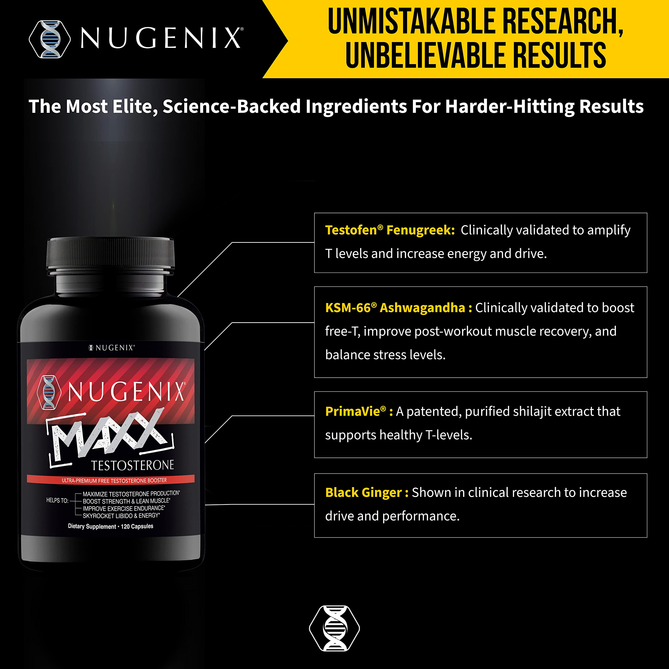 Nugenix Total-T Maxx gym setup suggests performance support
