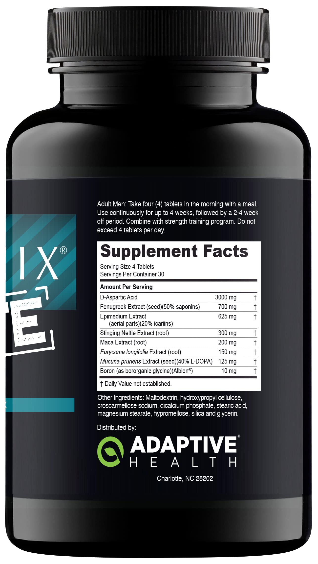 Nugenix Ultimate bottle with label close-up