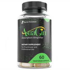 Nuliv Science AstraGin product shot highlighting maximum bioavailability