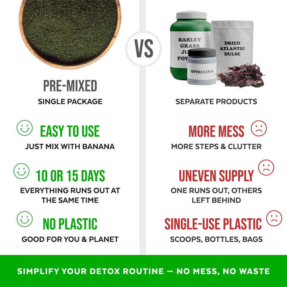 Numami Detox Smoothie dulse flakes on a bowl underline ocean minerals boosting cleanse-friendly smoothies.