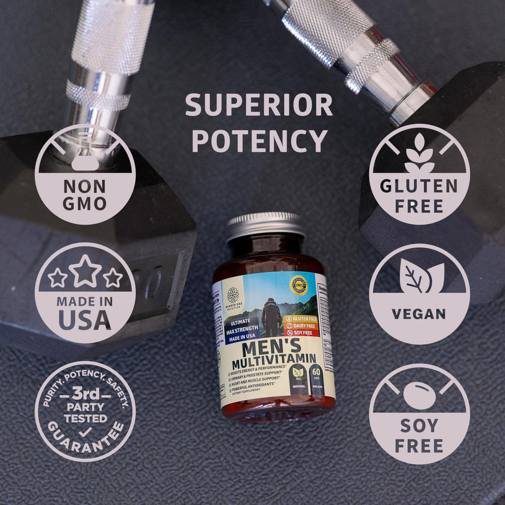 Nutrient list displaying vitamins and minerals