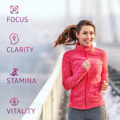 Product label highlighting vegan, Non-GMO and gluten-free