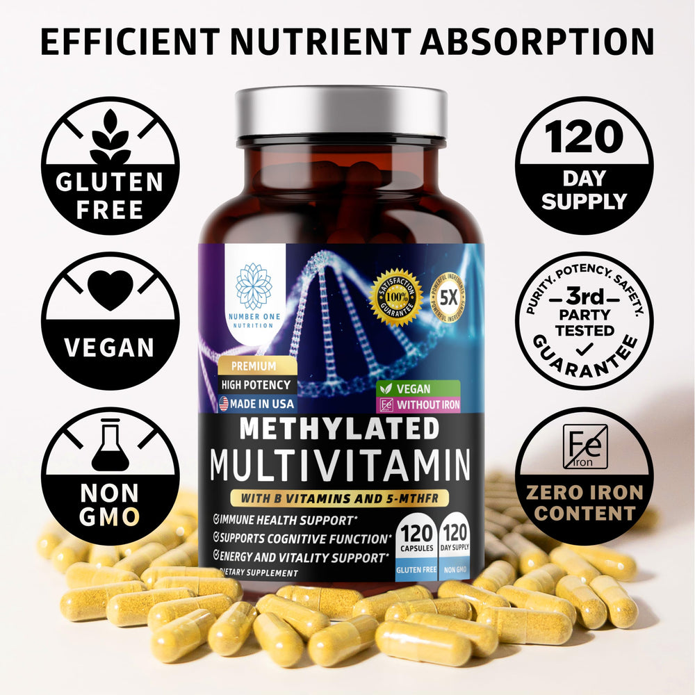 Bottled supplement with a 120-day supply