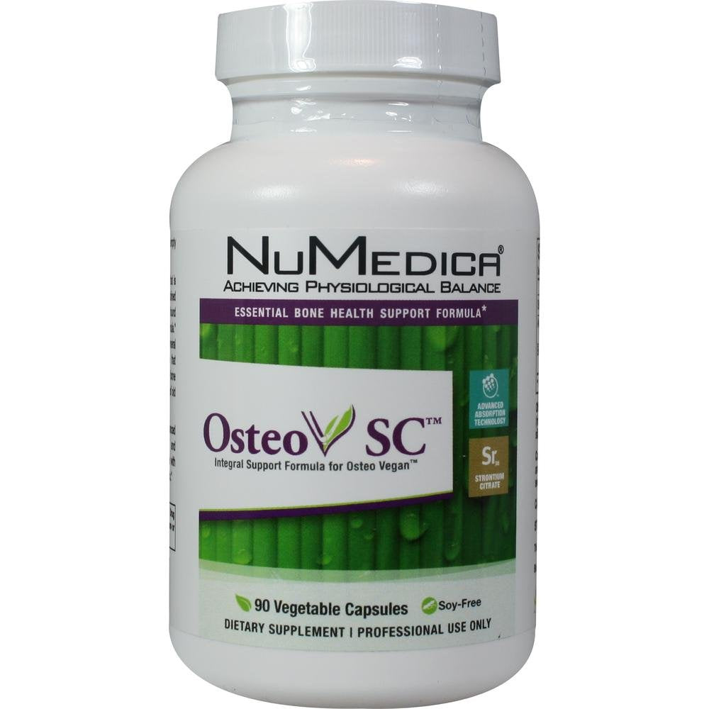 NuMedica OsteoV SC 90 VegiCaps bottle label