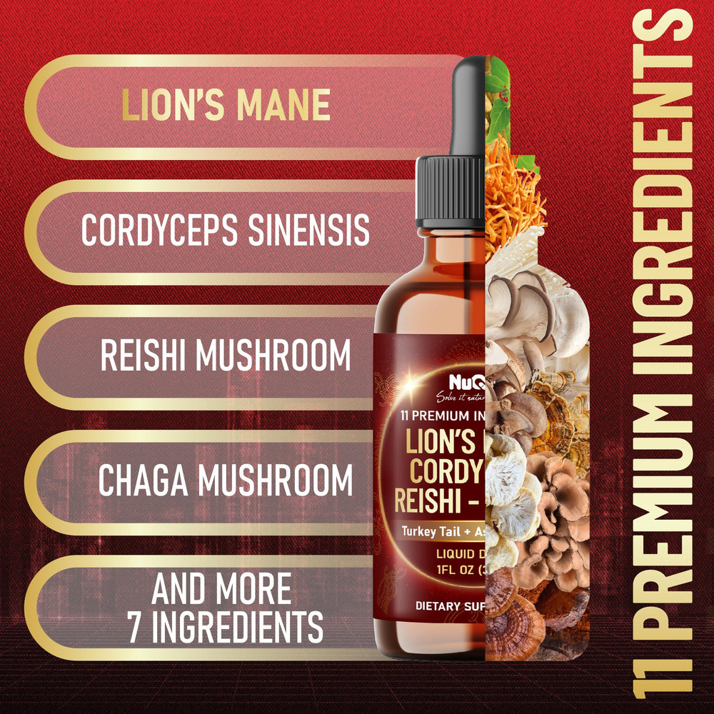 COA lab-tested 11in1 mushroom complex