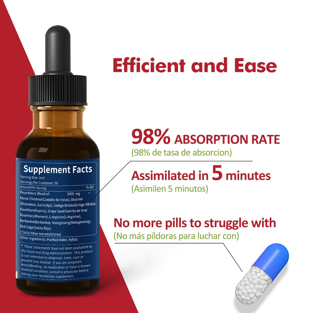 Nurbetoxa garlic grape seed rosemary extract emphasizes antioxidant vascular protection.