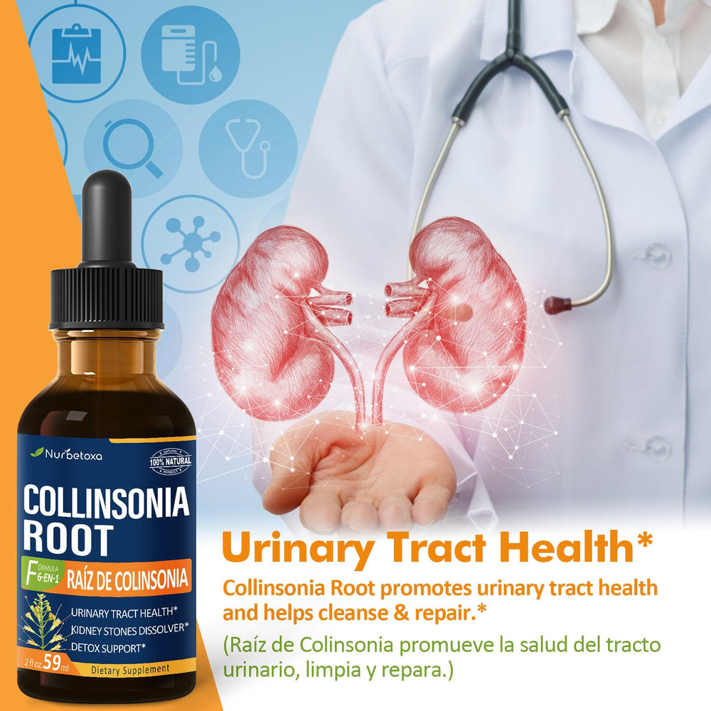 Urinary tract health support with Collinsonia drops