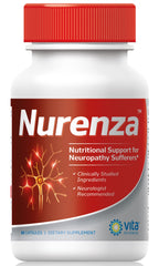 Nurenza Neuropathy Relief bottle with label
