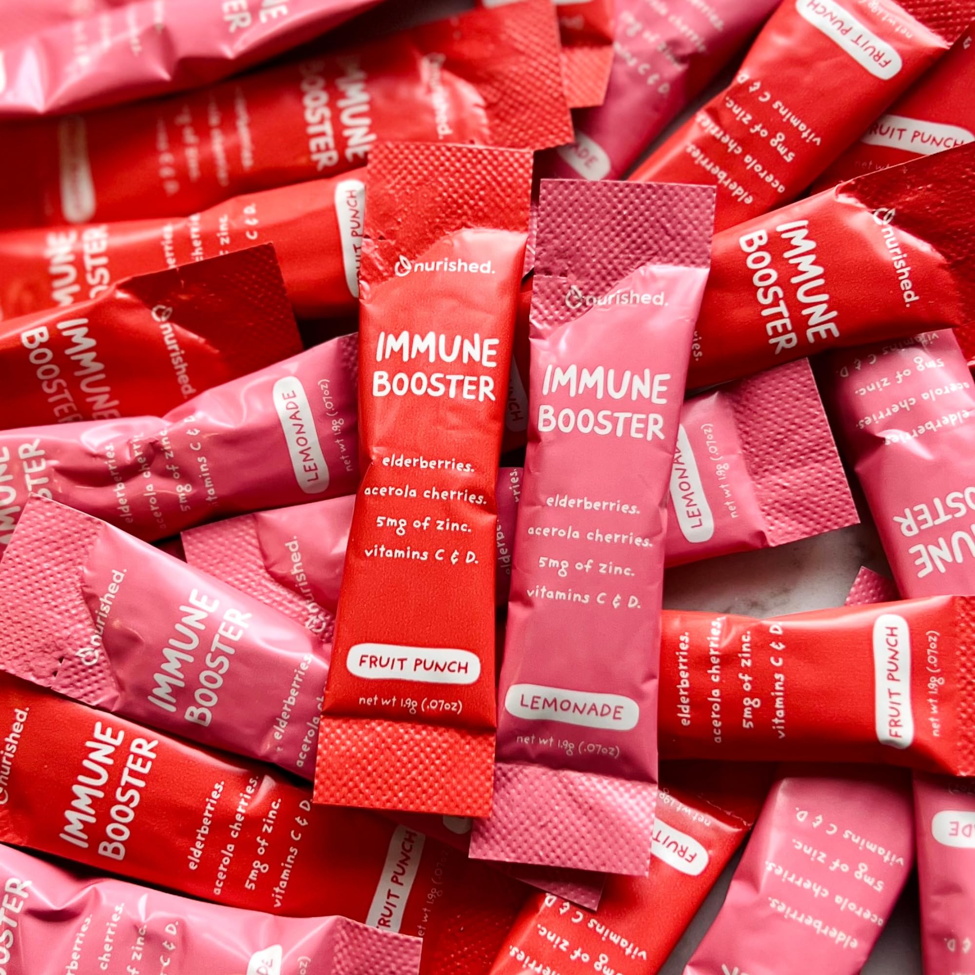 Straight-to-mouth powder for kids immune booster