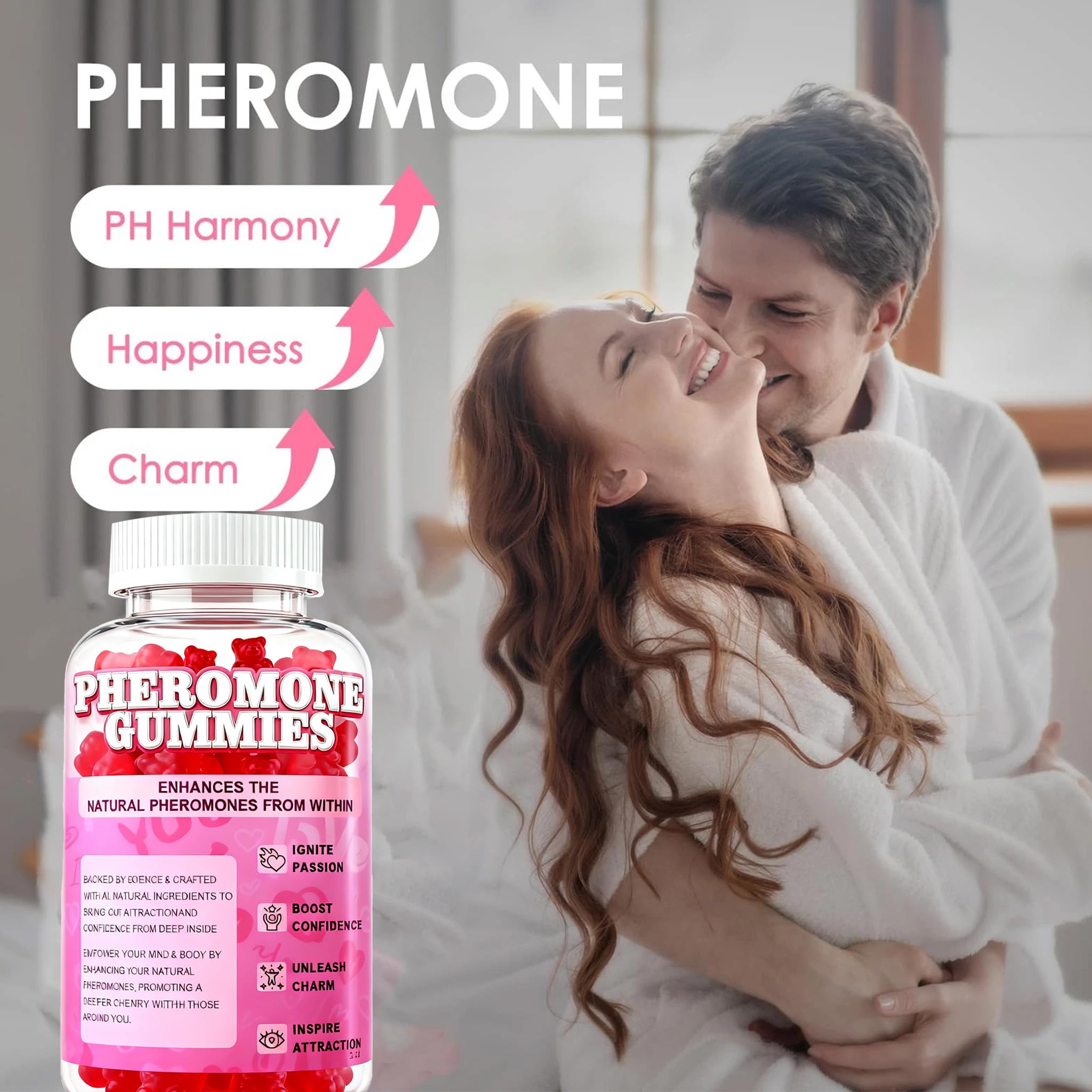 Nutrition information panel for Nurri Pheromone Gummies