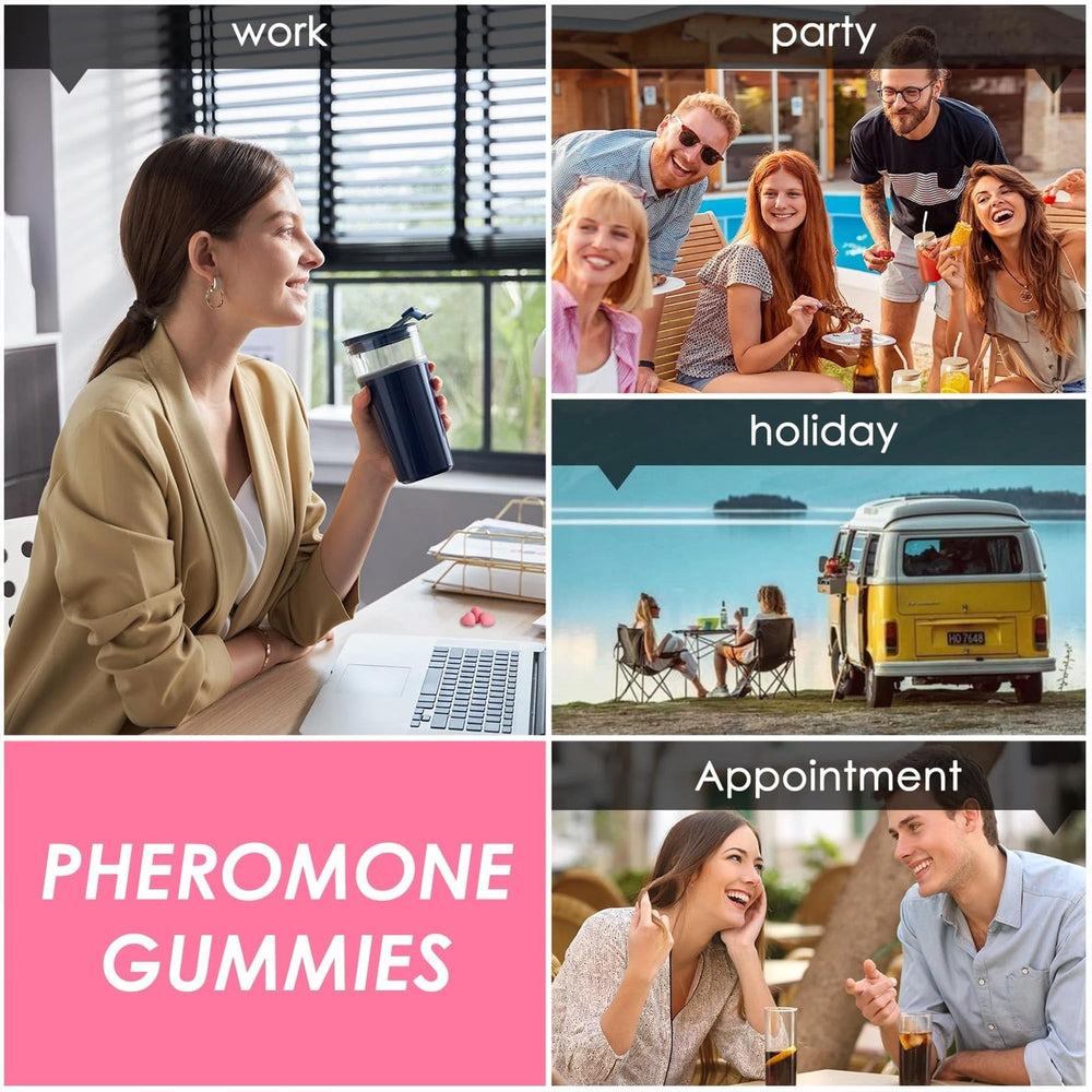 Front packaging of Nurri Pheromone Gummies for Women