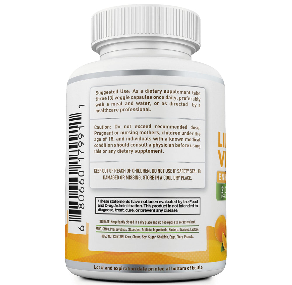 Close-up of Liposomal Vitamin C delivery technology
