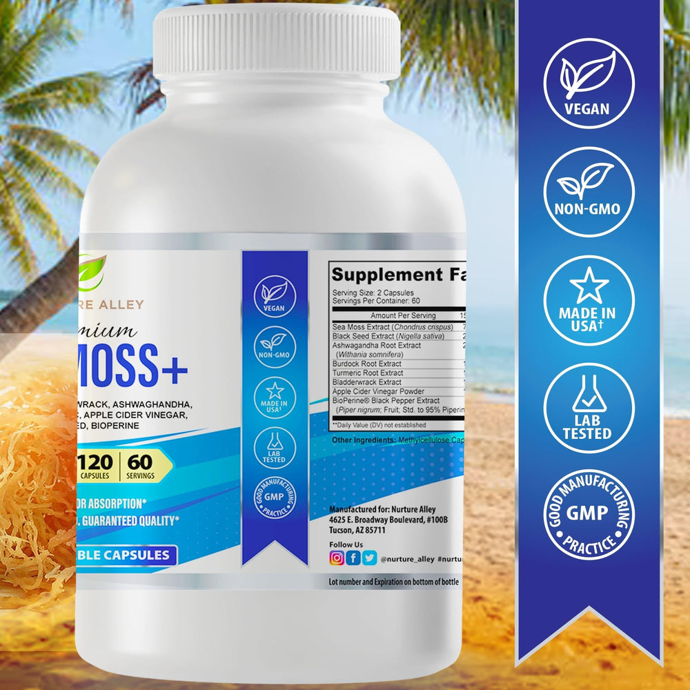 Nurture Alley packaging front view with logo