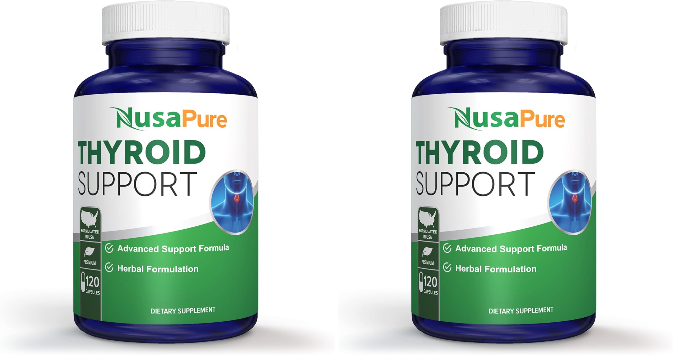 NusaPure Thyroid Support Pack 2 front view
