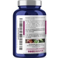 NusaPure Caralluma Fimbriata label front highlighting high-potency per serving.