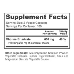 Vegan-friendly choline bitartrate product image