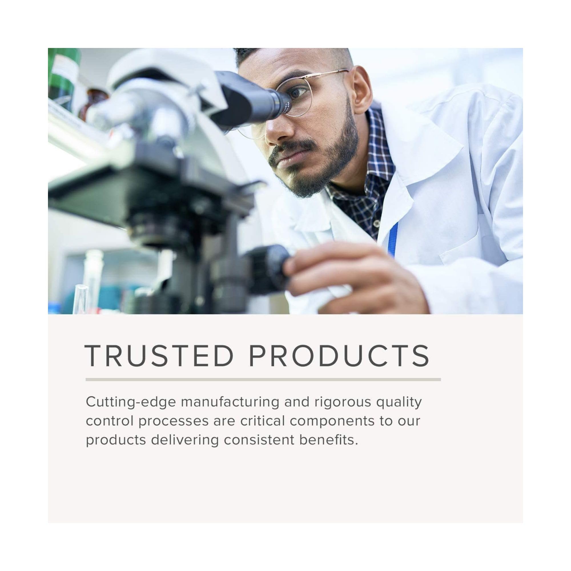 Product packaging and branding front view