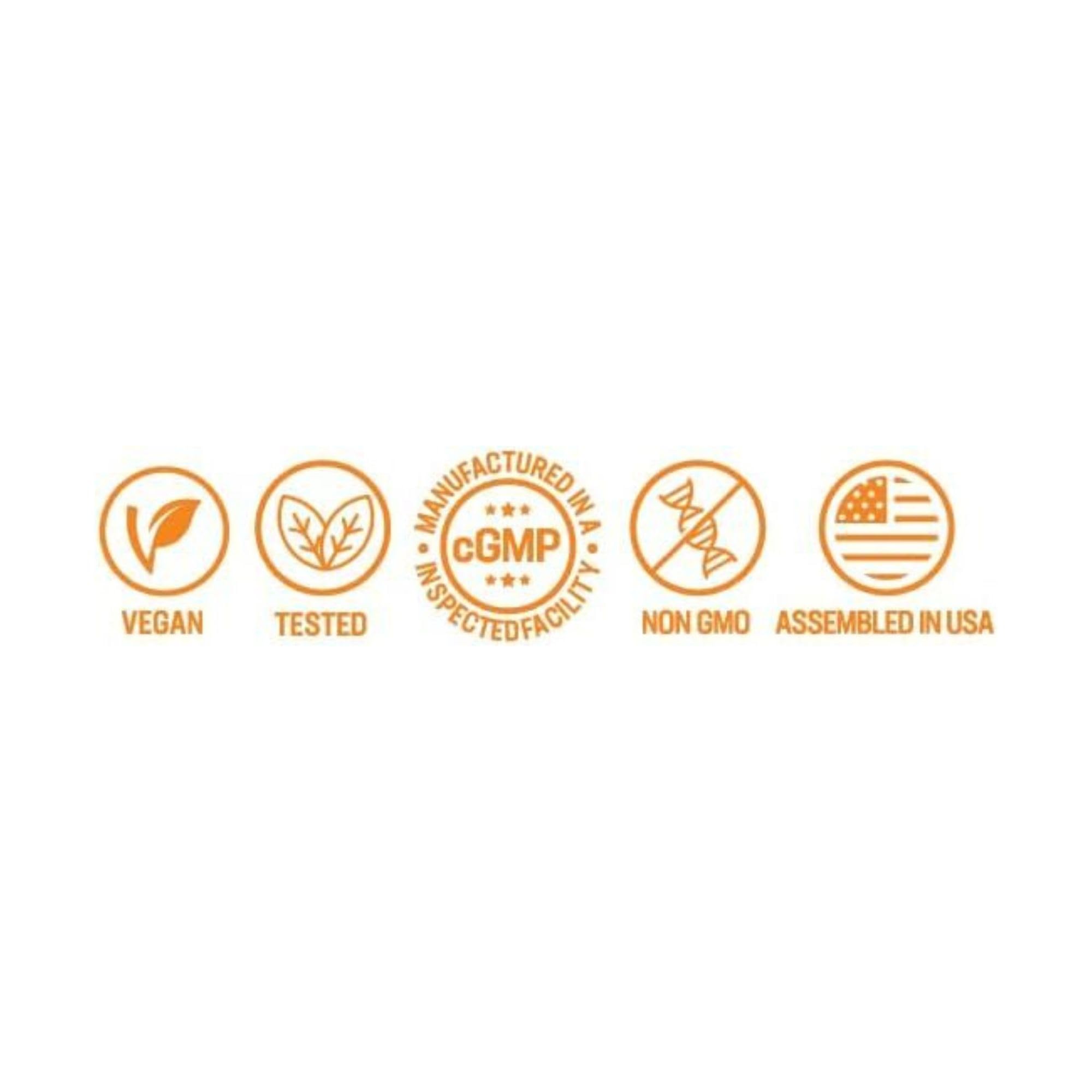 supplement facts panel of NusaPure highlighting 1000mg per serving clarity
