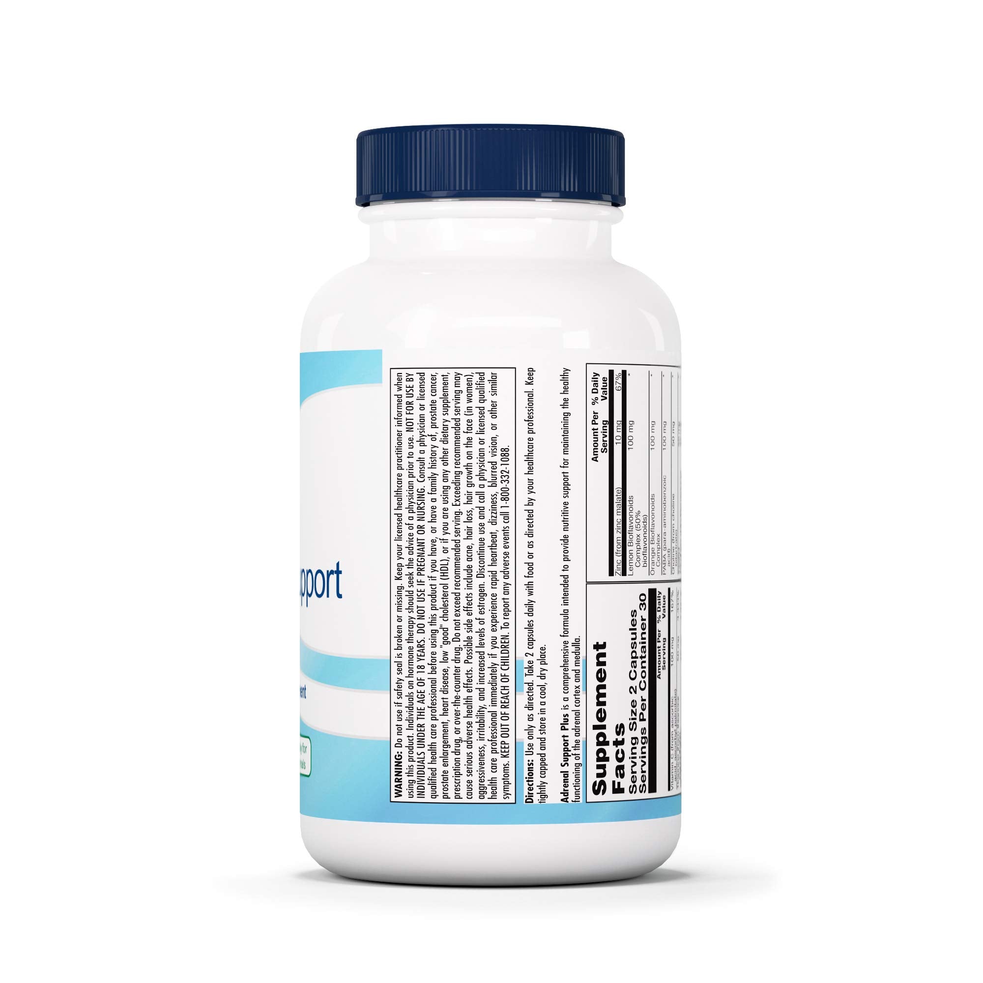 Close-up of Adrenal Support Plus capsules