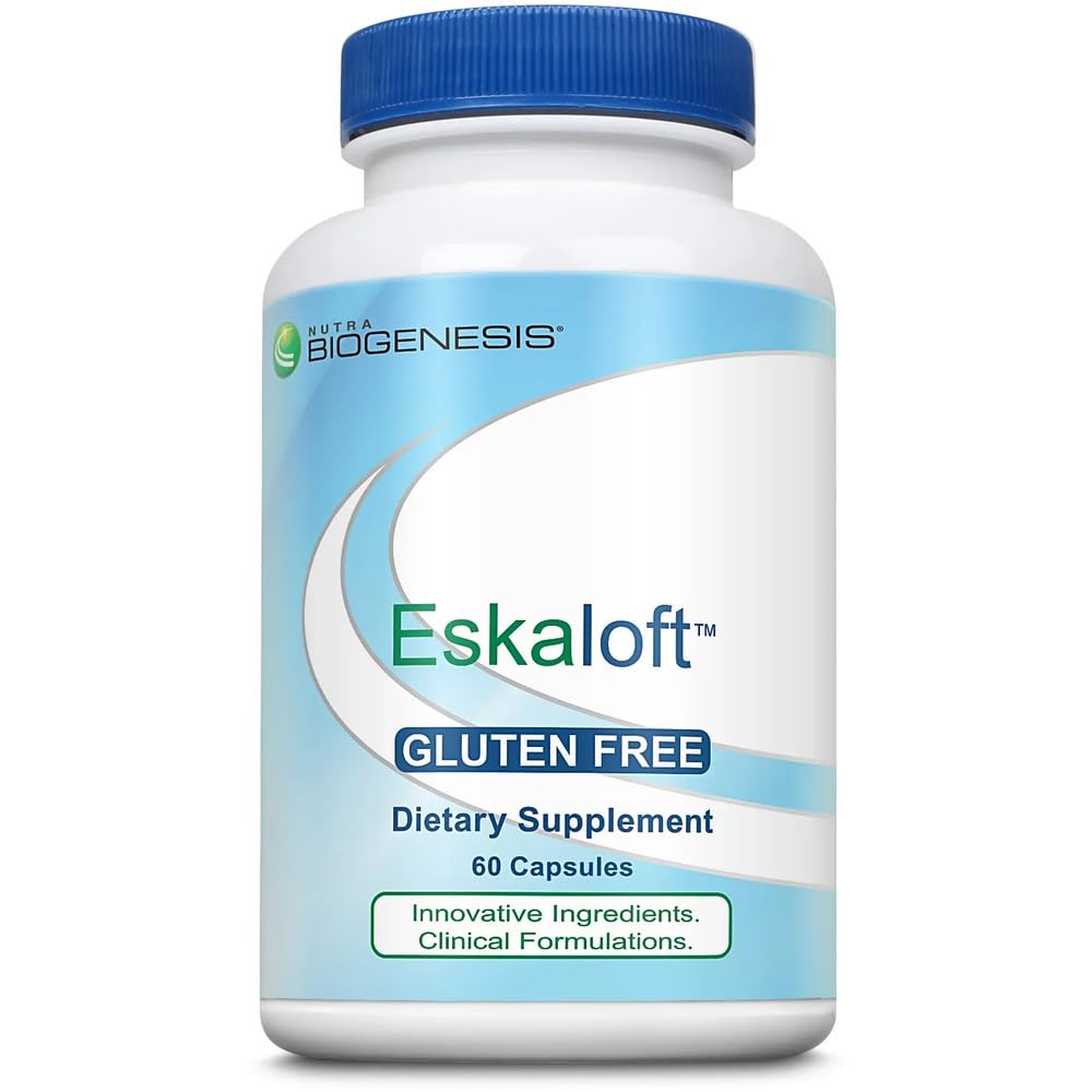 Nutra Biogenesis Eskaloft St John's Wort Capsules with Rhodiola Rosea and L-Theanine – 60 capsules