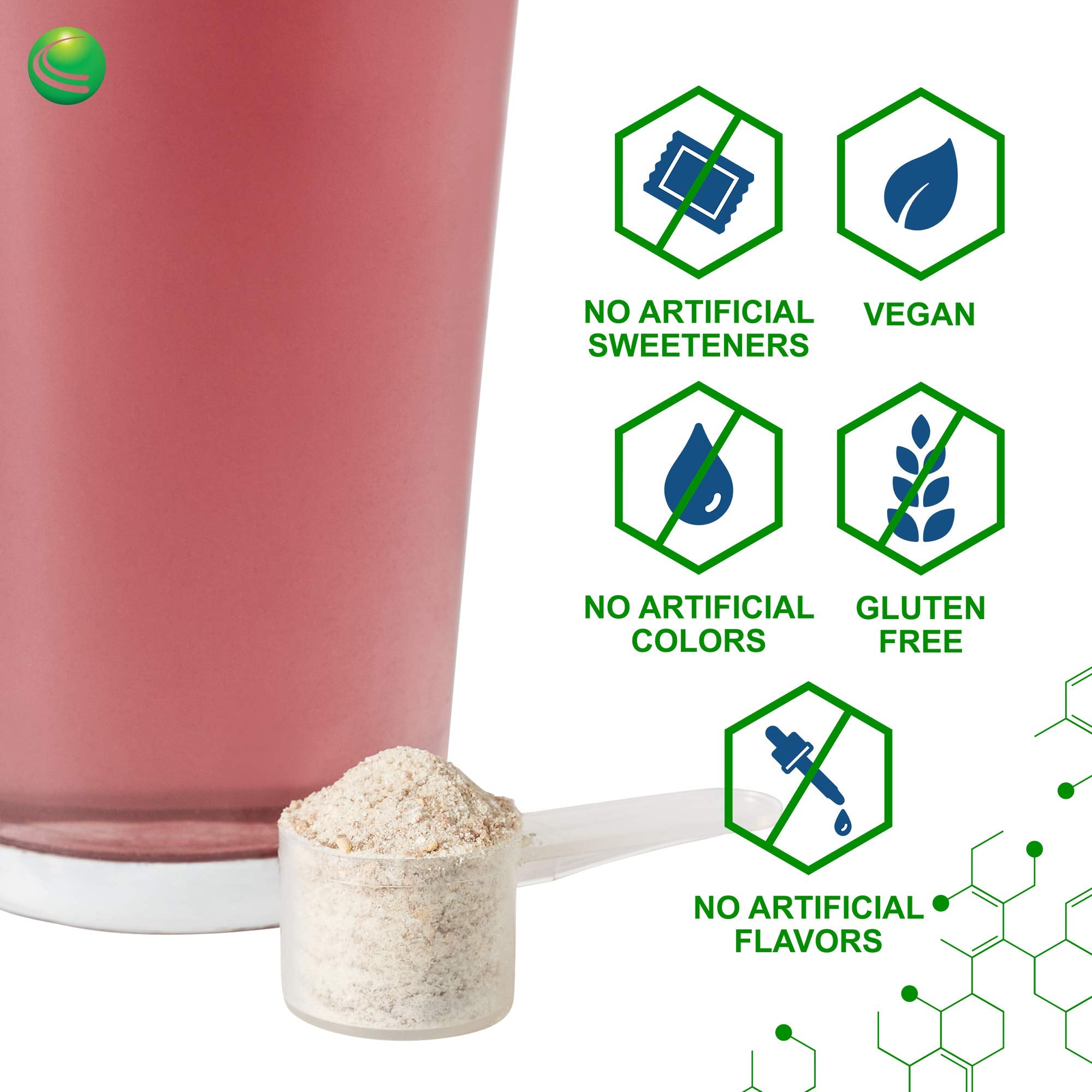 Serving scoop with Focus Fizz powder