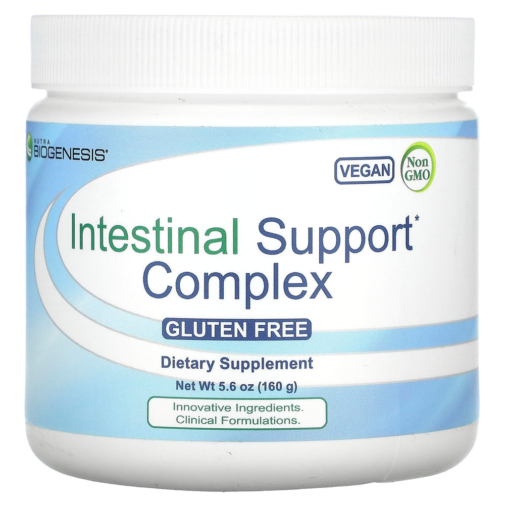 Nutra Biogenesis Intestinal Support Complex packaging and label