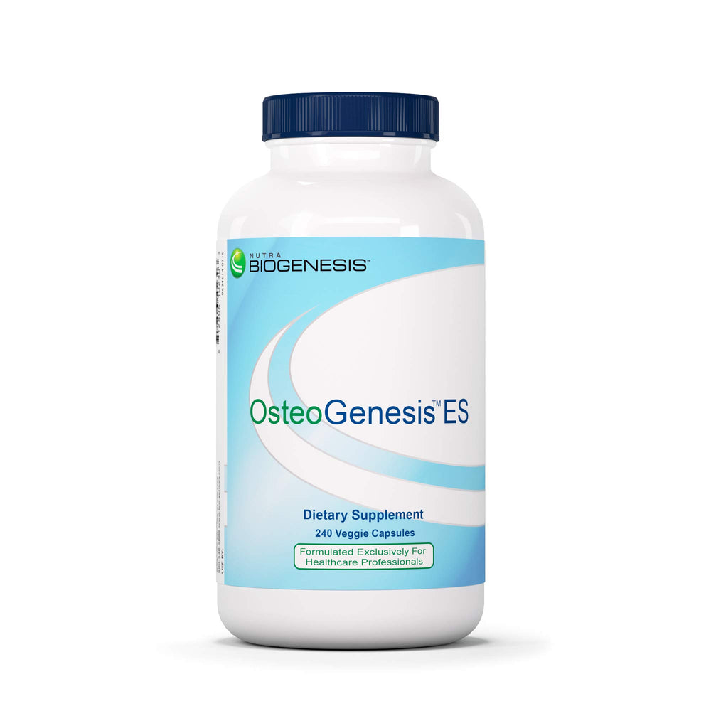 Nutra Biogenesis Osteogenesis bottle and capsules