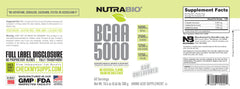 Natural fermentation process illustration for BCAA 5000 Powder