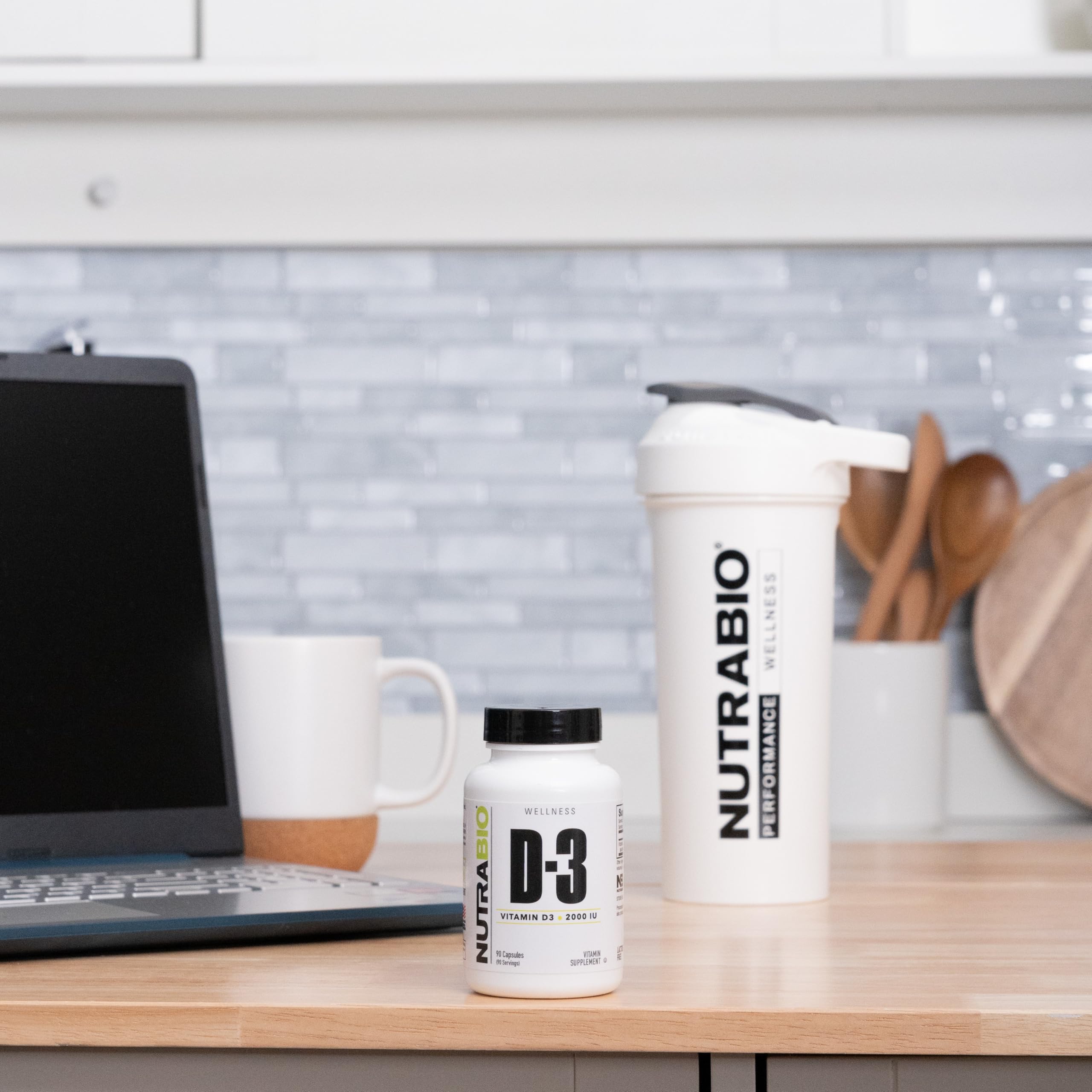 NutraBio Vitamin D3 supplement facts label