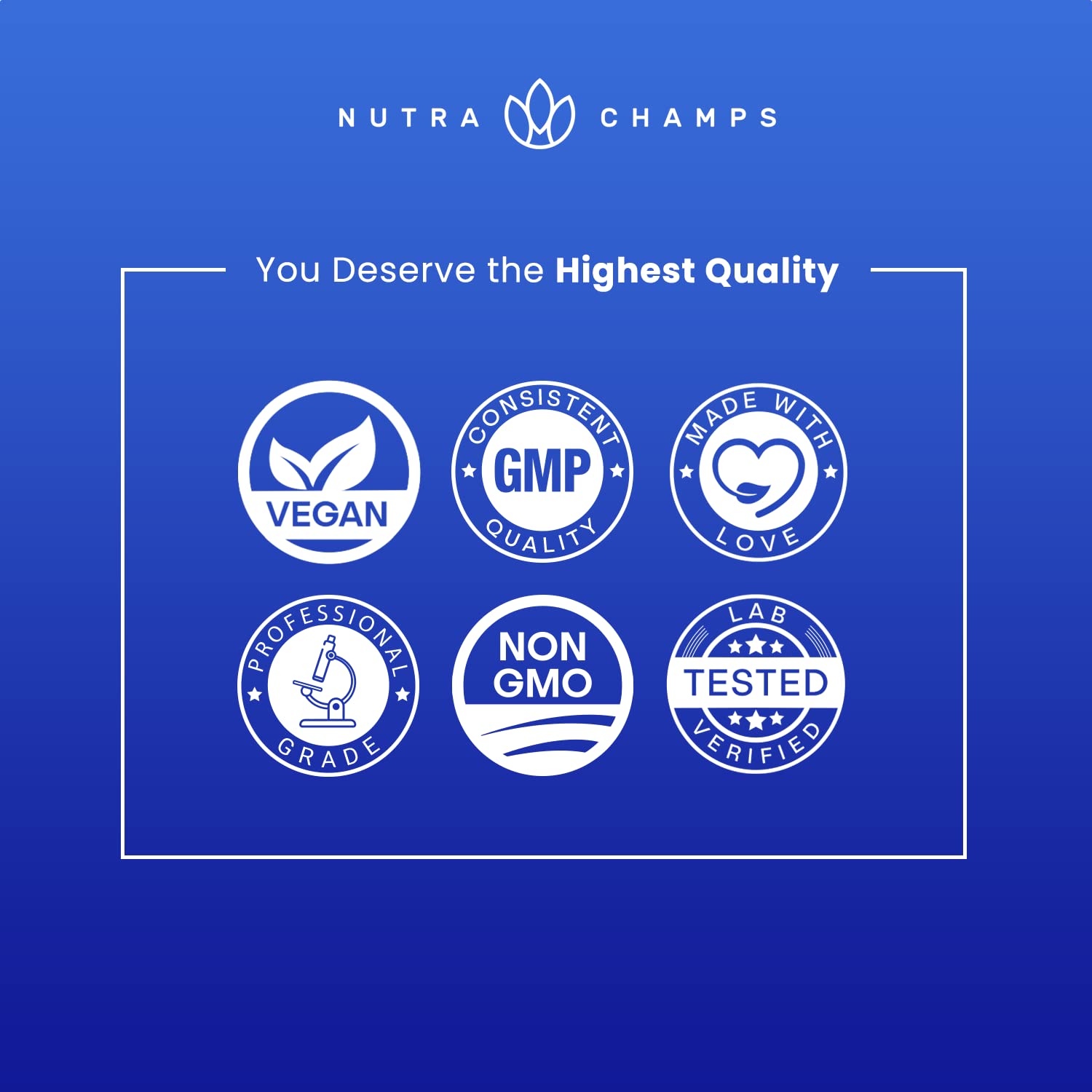 Suggested use of NutraChamps Calm Gummies for stress relief and relaxation