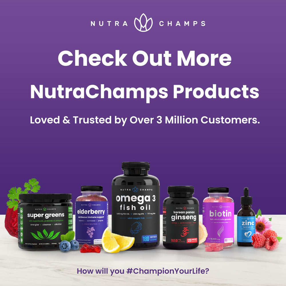 Two NutraChamps Sleep Gummies bottles showing 120 gummies total (pack of 2)