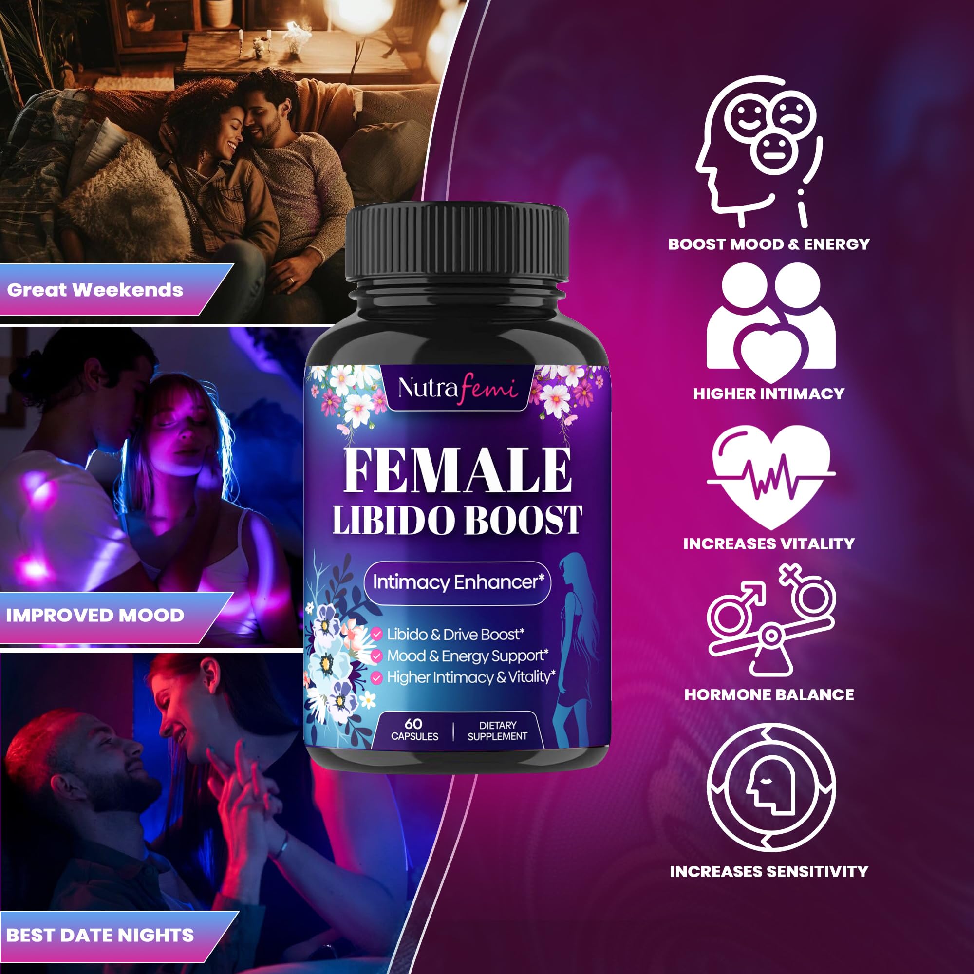 Energetic, confident woman representing vitality