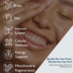 Close-up of Nutragenis Urolithin A 500mg softgels