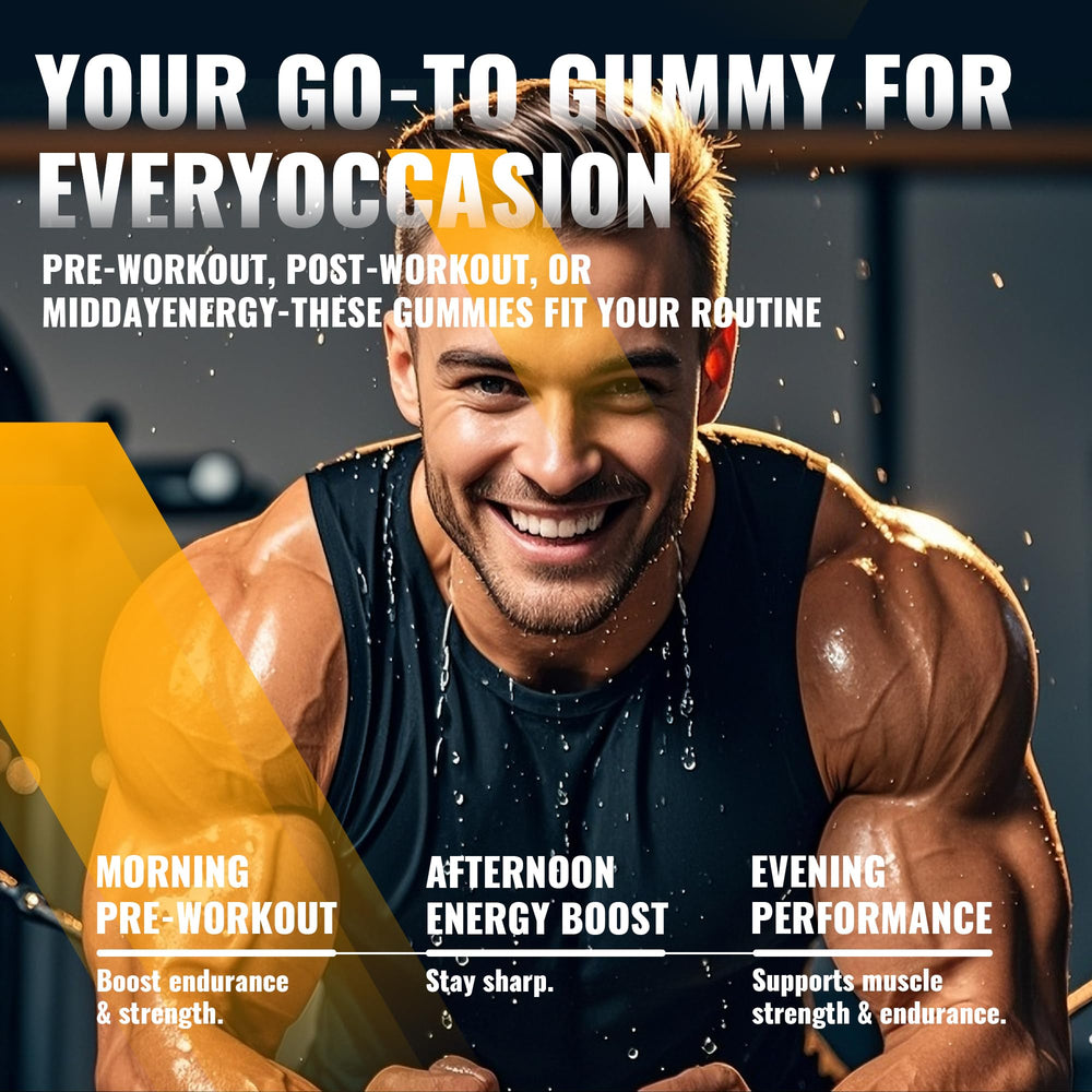 Serving size shows 3 gummies equal to 5g of creatine monohydrate