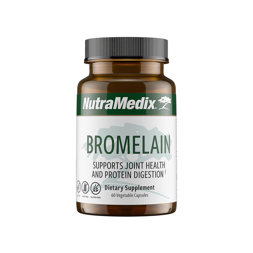 NutraMedix Bromelain bottle with 60 capsules