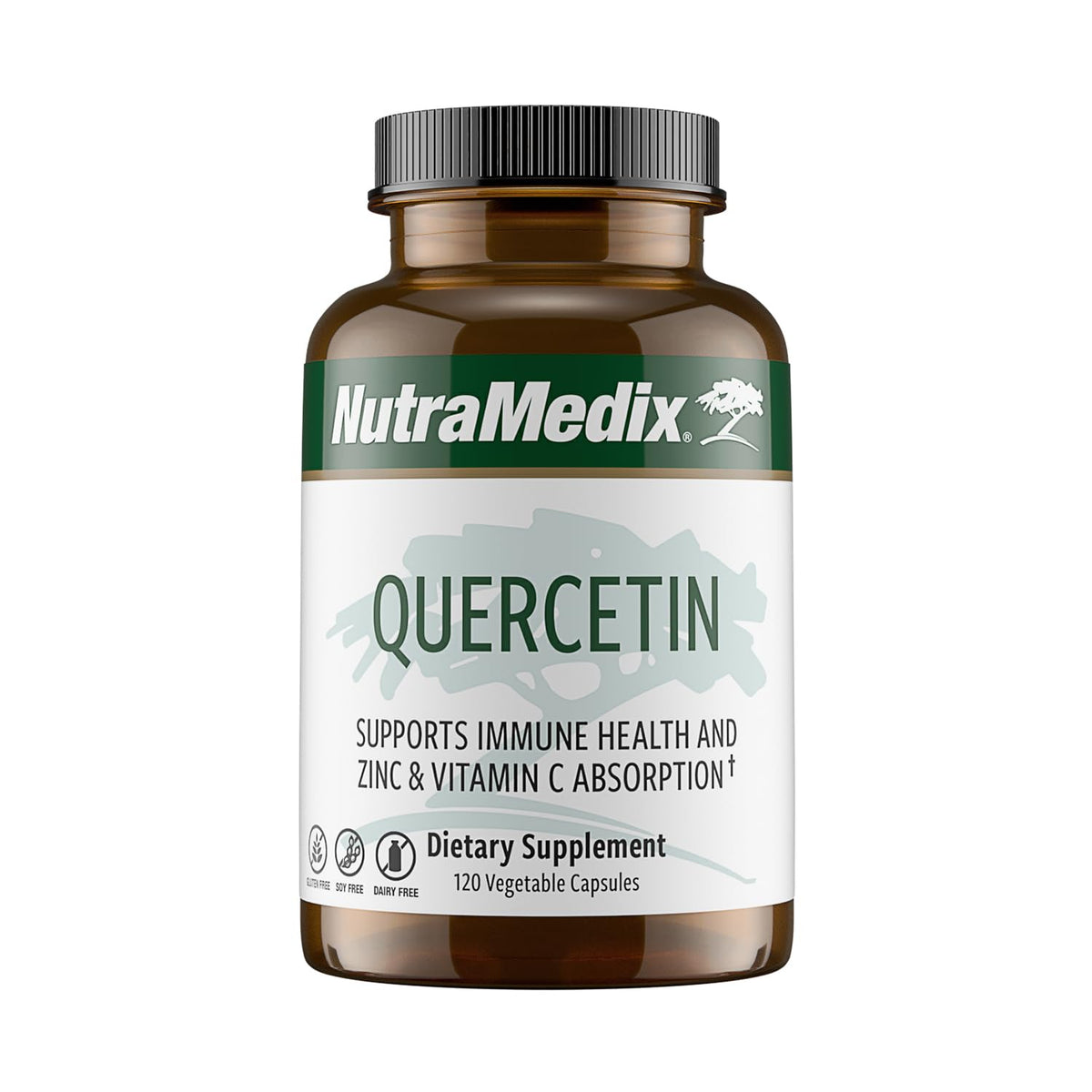 NutraMedix Quercetin 500mg capsules bottle and label