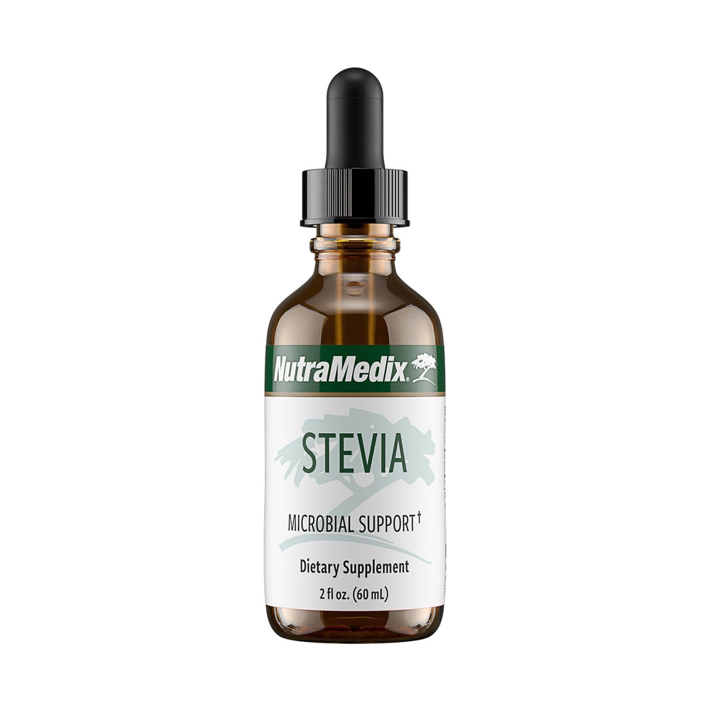 NutraMedix Stevia Liquid Drops bottle – front view (2 oz / 60 ml)