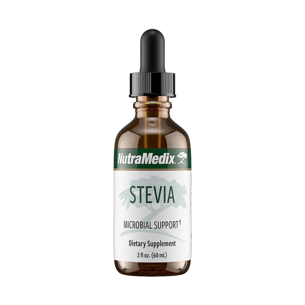 NutraMedix Stevia Liquid Drops bottle – front view (2 oz / 60 ml)