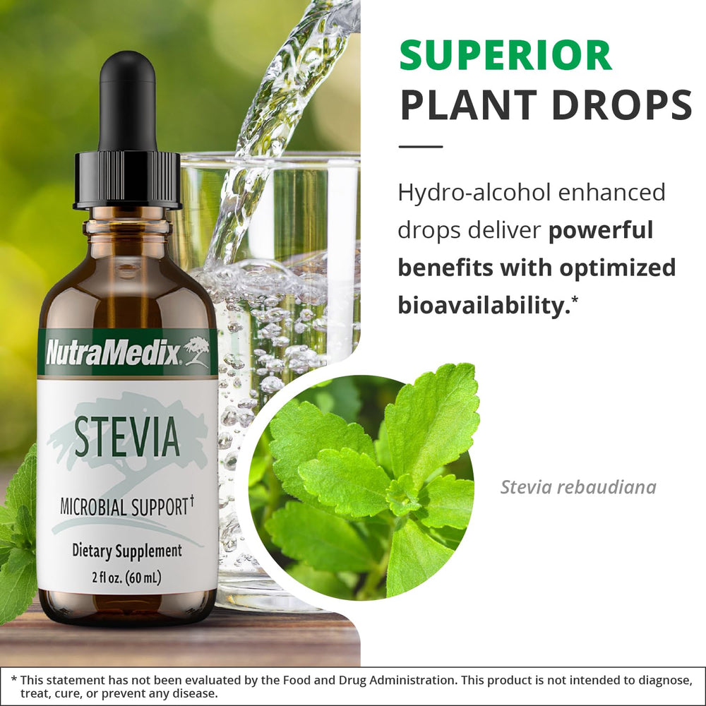 Packaging box for NutraMedix Stevia Liquid Drops