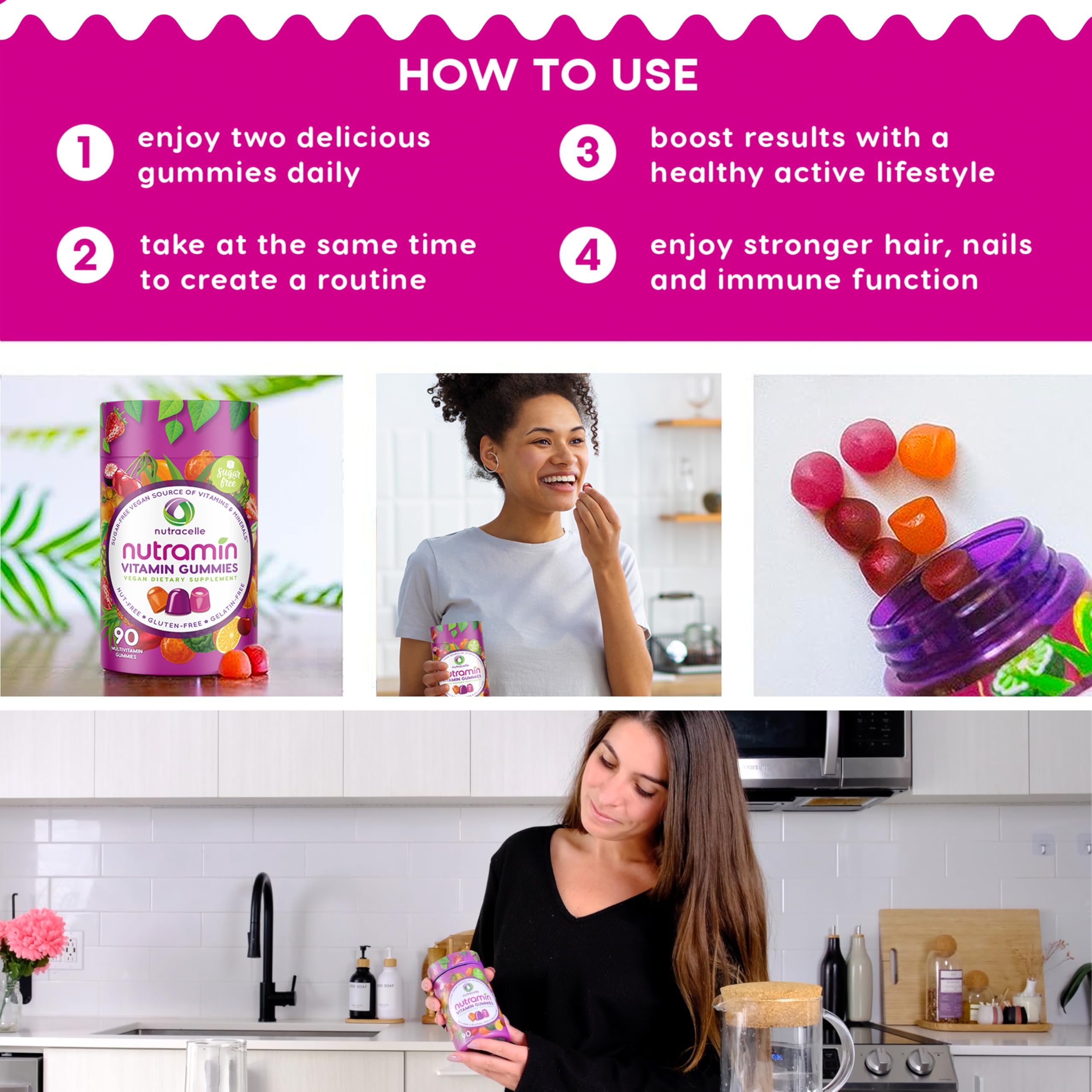 Non-GMO, gluten-free and sugar-free labeling with Nutramin