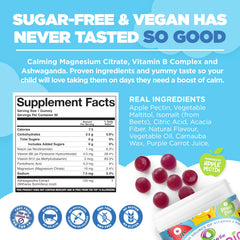 Ashwagandha root illustration for calming gummies