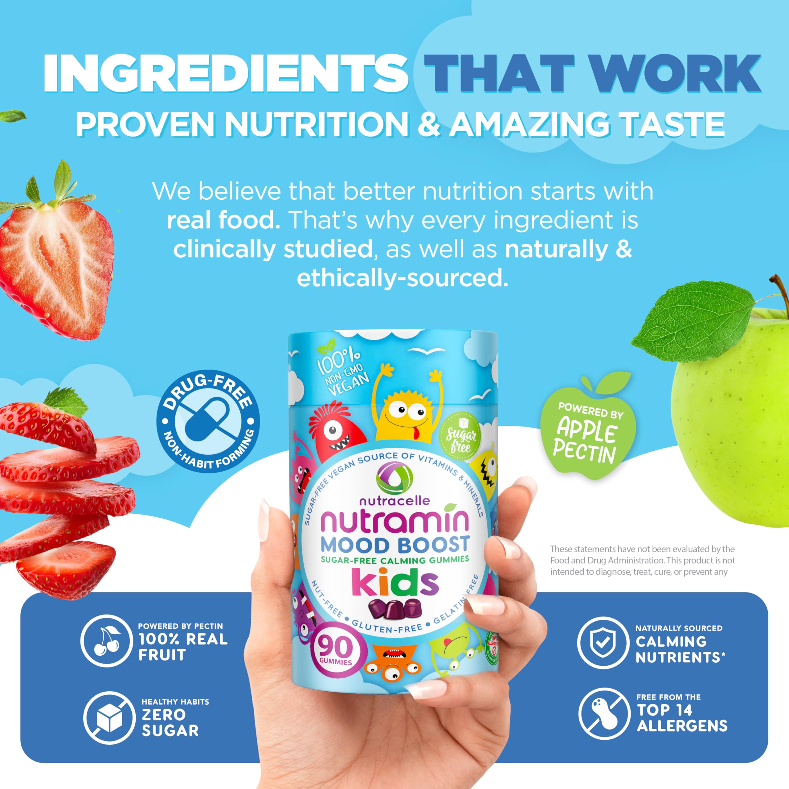 Magnesium citrate supplement illustration