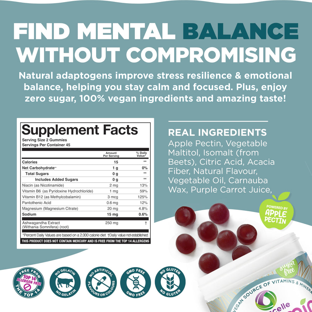 Nutramin Mood Boost Gummy jar and packaging