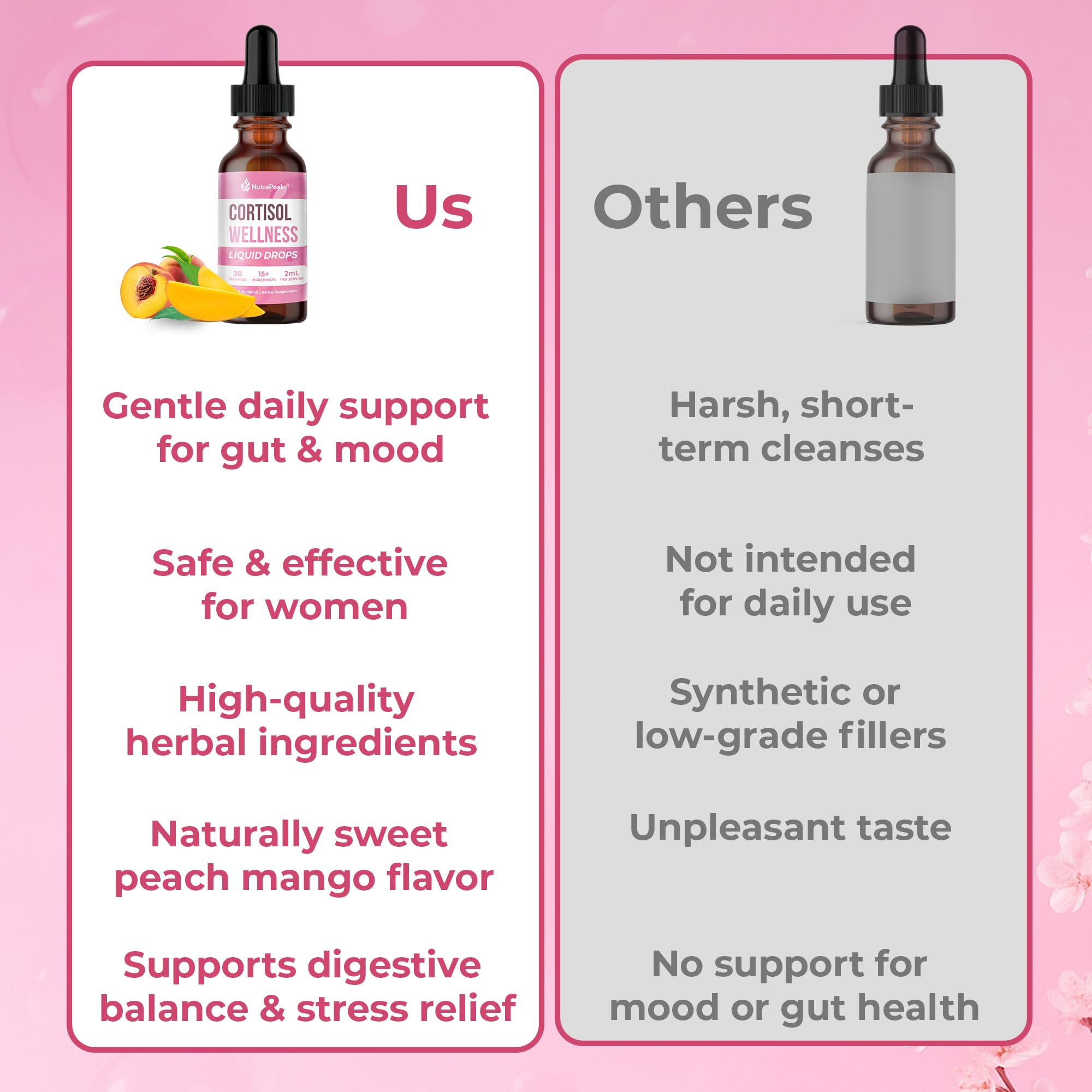 Keto-friendly and vegan certification icons on packaging