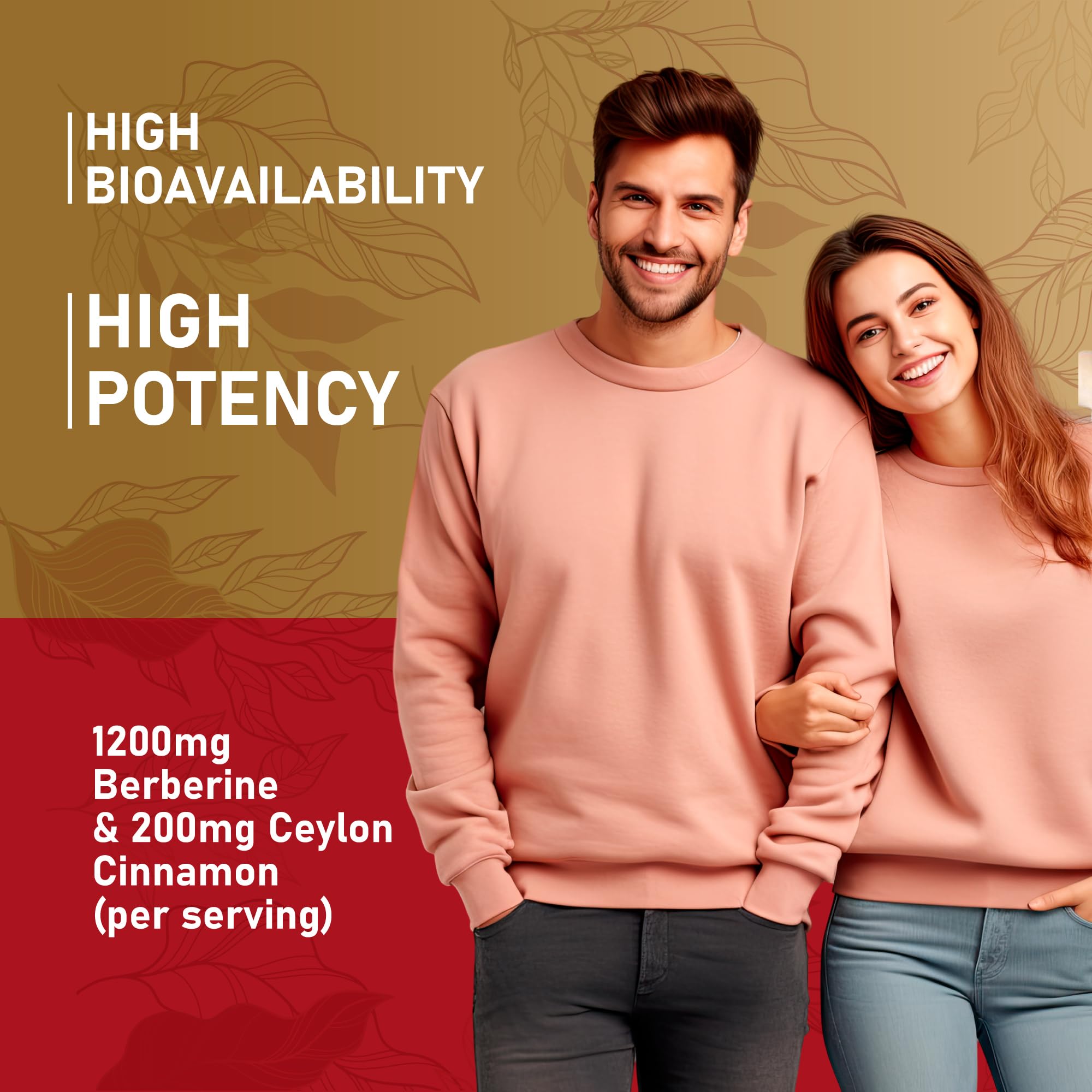 Flavor and benefits graphic for NutraPep Berberine Gummies