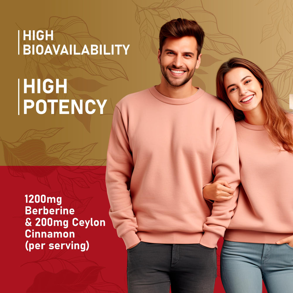 Flavor and benefits graphic for NutraPep Berberine Gummies