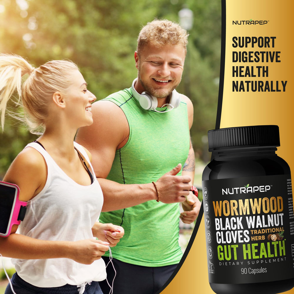 Digestive health and gut support concept