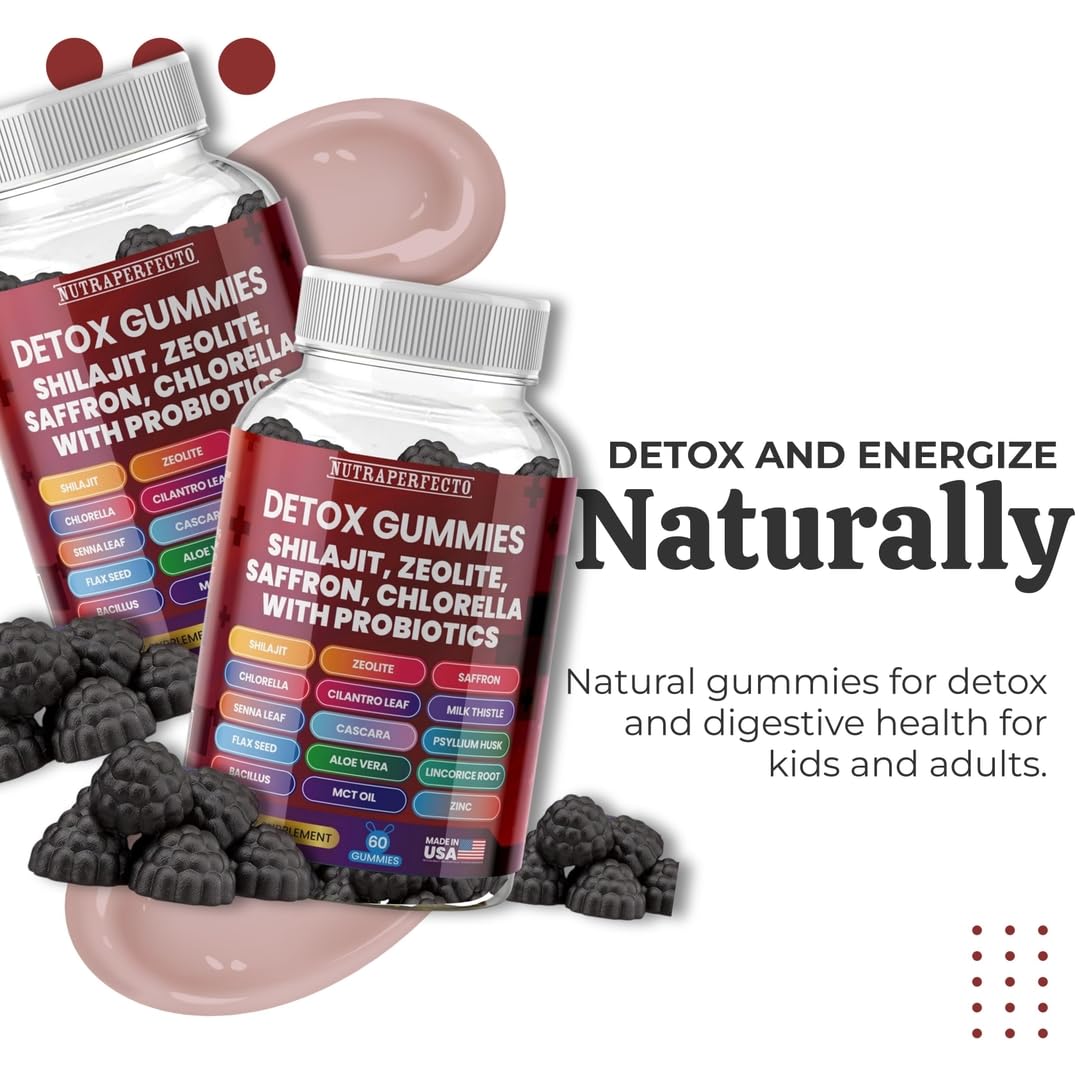 NutraPerfecto Psyllium Husk Gummies closeup for gentle gut health and digestion
