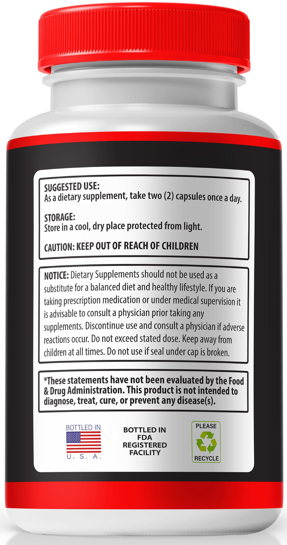 Official NutraRize ErecBoost packaging box